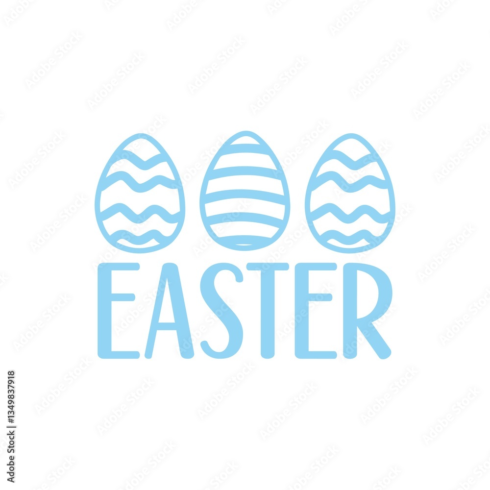 Easter typography clip art design on plain white transparent isolated background for card, shirt, hoodie, sweatshirt, apparel, tag, mug, icon, poster or badge Easter typography clip art design on plain white transparent isolated background for card, shirt, hoodie, sweatshirt, apparel, tag, mug, icon, poster or badge