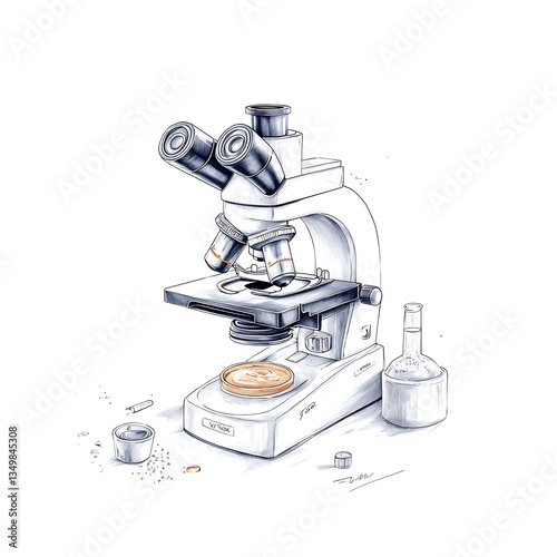 Microscope Lab Research Science.
