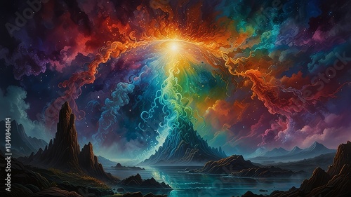 a swirl of myth and magi