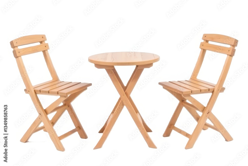 Wooden Folding Table and Chairs Set Wooden Folding Table and Chairs Set