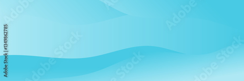 Soft blue abstract waves flowing smoothly, creating a calming and tranquil background. The gradient shades of blue evoke a sense of water, air, or serenity