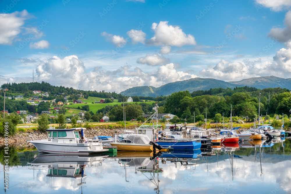 Vinjeora is a village in Heim Municipality, Trøndelag county, Norway.