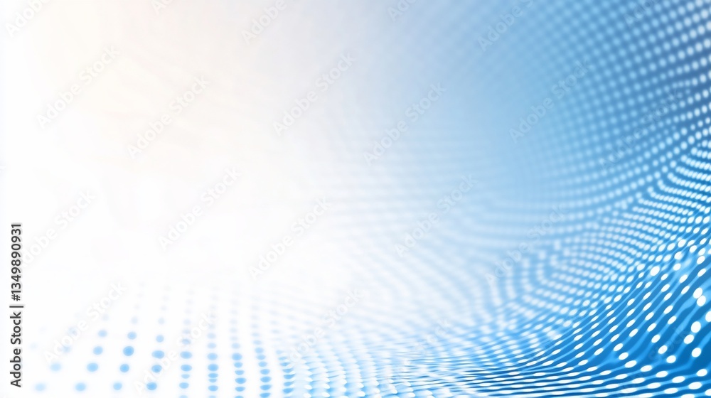 Abstract blue and white wavy design with subtle light and depth Abstract blue and white wavy design with subtle light and depth
