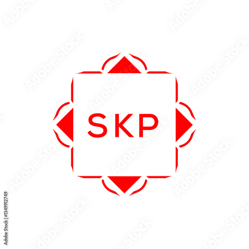 SKP LOGO DESIGN VECTOR TEMPLATE


