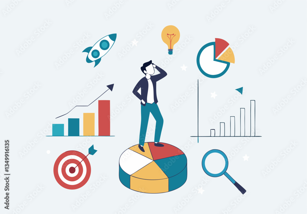 Data analysis, datum analytics or customer insight, graph and chart statistics diagram, forecasting model, predictive or data visualization concept, businessman working with data on computer laptop. Data analysis, datum analytics or customer insight, graph and chart statistics diagram, forecasting model, predictive or data visualization concept, businessman working with data on computer laptop.