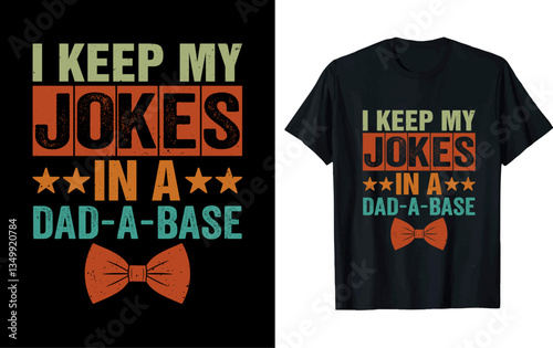 Father's Day t-shirt design, vector illustration,  Father's Day design, silhouette style.

