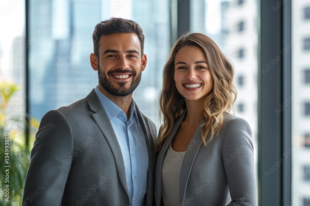 Couple Standing at Window Couple Standing at Window