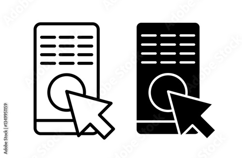 Activation code icon vector graphics