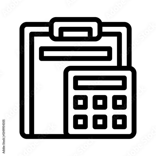 budgeting line icon