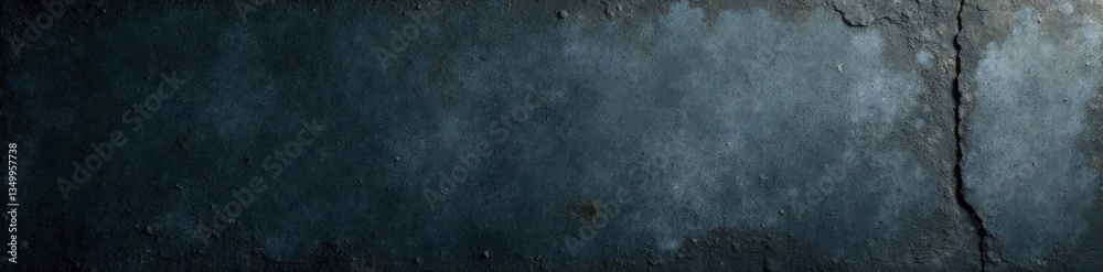 Naklejka premium Rough textured dark grunge concrete wall with stone elements and weathered appearance, weathered, texture