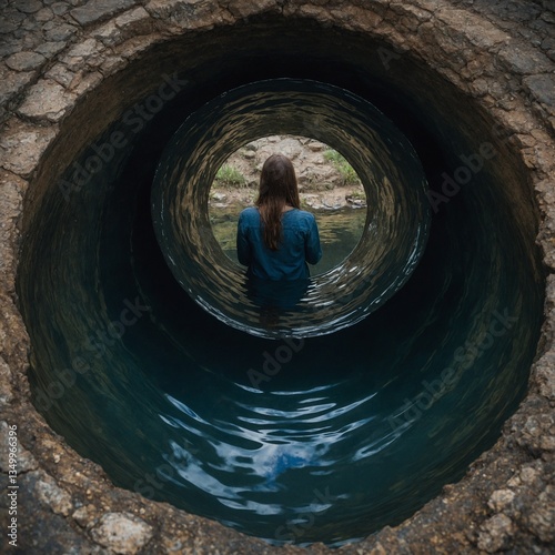 The Well of Reflections – Looking into this deep well does not reveal a person’s face, but instead shows a version of themselves from another life.