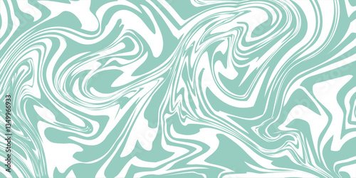 Groovy hippie 70s backgrounds. Waves, swirl, twirl pattern. Twisted and distorted vector texture in trendy retro psychedelic style. Y2k aesthetic.