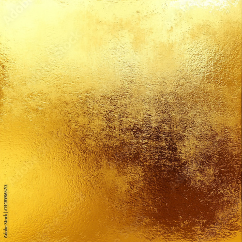 Wallpaper Mural A shimmering golden surface with light reflecting off the textured material creating a warm glow effect Torontodigital.ca