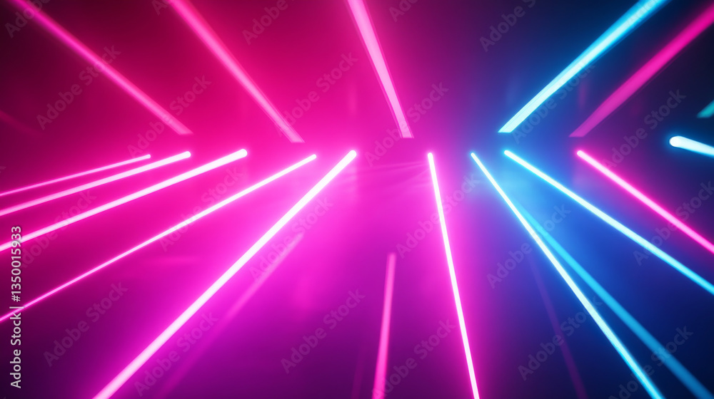 Bright light beams, laser rays, neon glow effect. Abstract flares, color flashes of disco ball, party lights with rays isolated on transparent background, vector realistic set Bright light beams, laser rays, neon glow effect. Abstract flares, color flashes of disco ball, party lights with rays isolated on transparent background, vector realistic set