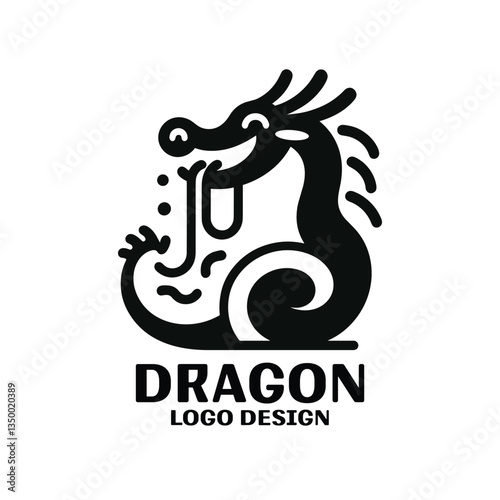 Wallpaper Mural Dragon Vector Logo Design Torontodigital.ca