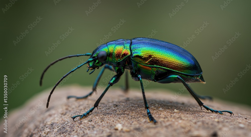 Naklejka premium Insect Photo and Vector Illustration Combination