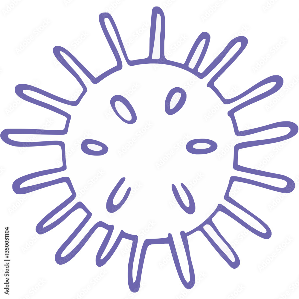 Fototapeta premium Virus Pathogen Germ Microbe Infection and Health