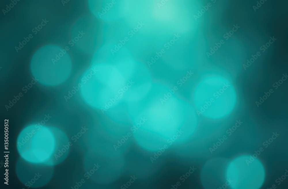 Abstract Teal Bokeh Background Abstract Teal Bokeh Background