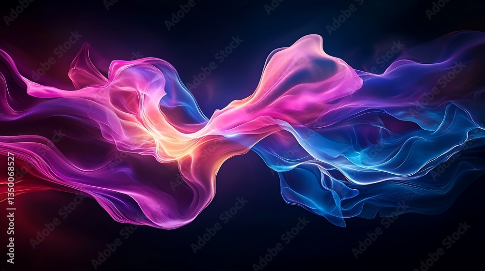 Obraz premium abstract background with smoke