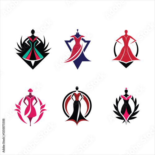 Fashion house vector illustration logo