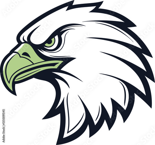 eagle head vector