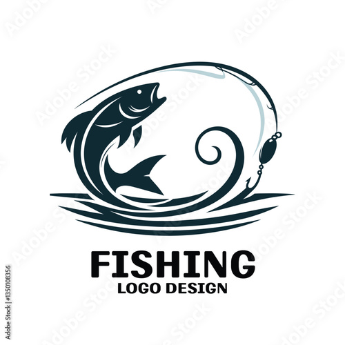 Fishing Vector Logo Design