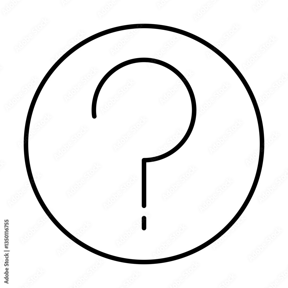 faq line icon faq line icon