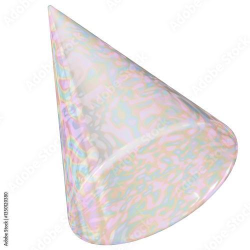Iridescent Cone Shape