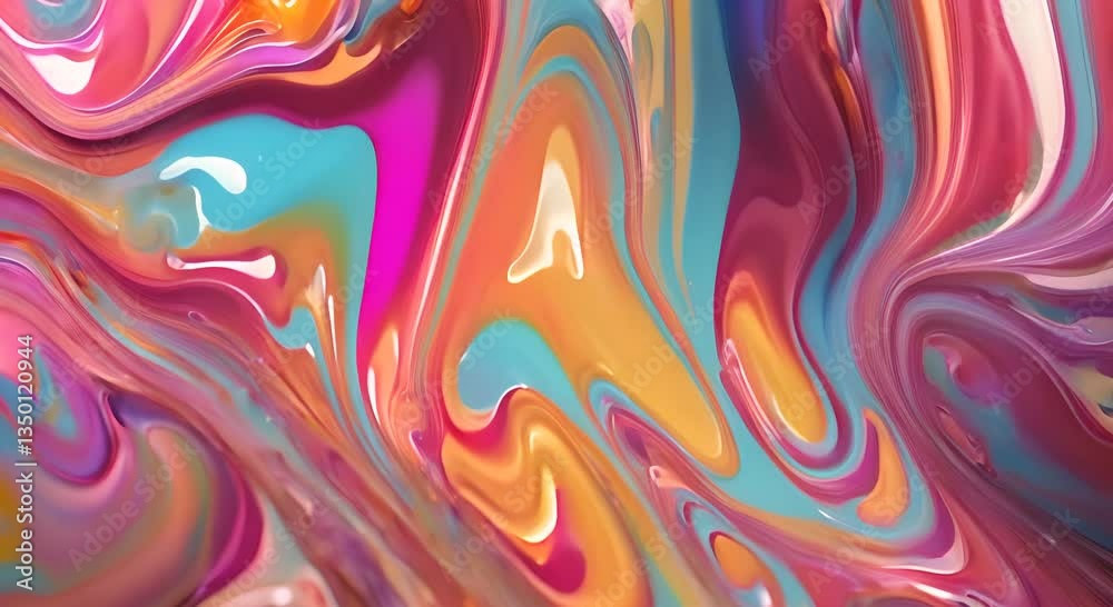 Abstract background colorful liquid pouring isolated on white background super slow motion filmed on high speed cinema camera at 1000 fps 4K Abstract background colorful liquid pouring isolated on white background super slow motion filmed on high speed cinema camera at 1000 fps 4K