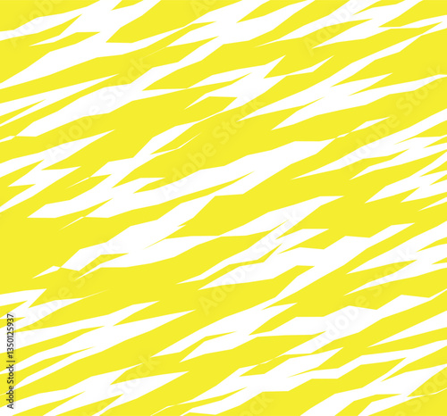 Abstract yellow white background with seamless rough lines pattern