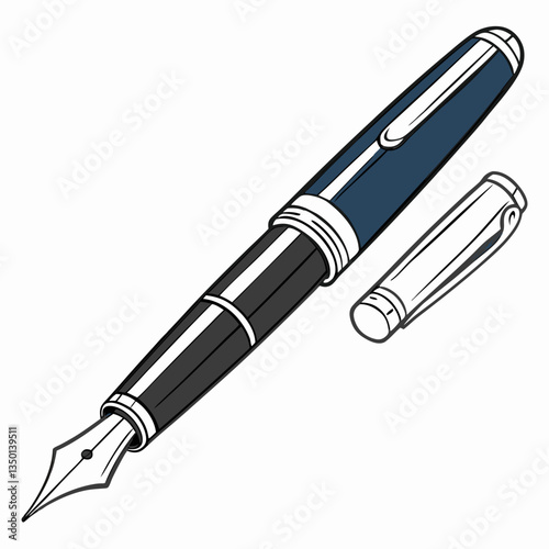 A pen is a common writing instrument that applies ink to a surface, usually paper, for writing or drawing. Early pens such as reed pens, quill pens, ...