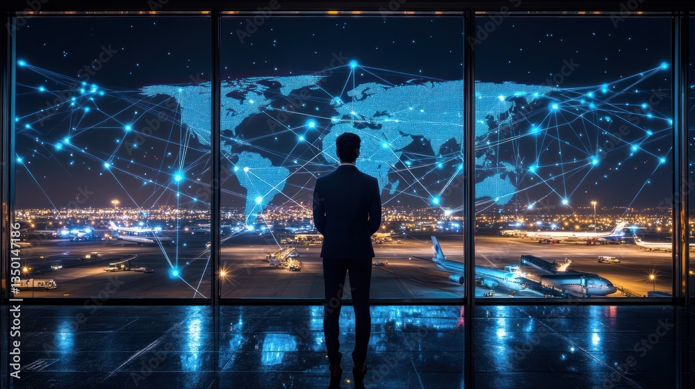 custom made wallpaper toronto digitalBusinessman Airport Global Network