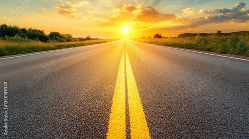 Sunset Highway Perspective photo