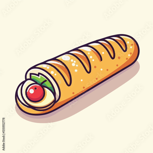 baguette, food, bread, bakery, breakfast, french, bun, meal, fresh, pastry, loaf, wheat, healthy, crust, tasty, nutrition, brown, isolated, flour, bake, organic, background, traditional, delicious, ce
