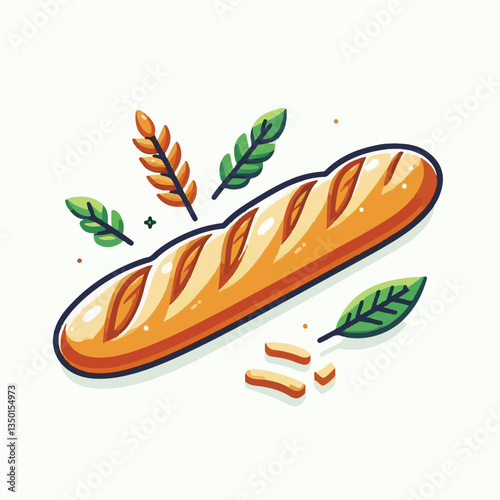 baguette, food, bread, bakery, breakfast, french, bun, meal, fresh, pastry, loaf, wheat, healthy, crust, tasty, nutrition, brown, isolated, flour, bake, organic, background, traditional, delicious, ce