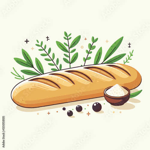 baguette, food, bread, bakery, breakfast, french, bun, meal, fresh, pastry, loaf, wheat, healthy, crust, tasty, nutrition, brown, isolated, flour, bake, organic, background, traditional, delicious, ce