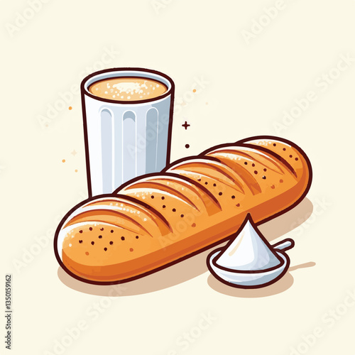 baguette, food, bread, bakery, breakfast, french, bun, meal, fresh, pastry, loaf, wheat, healthy, crust, tasty, nutrition, brown, isolated, flour, bake, organic, background, traditional, delicious, ce