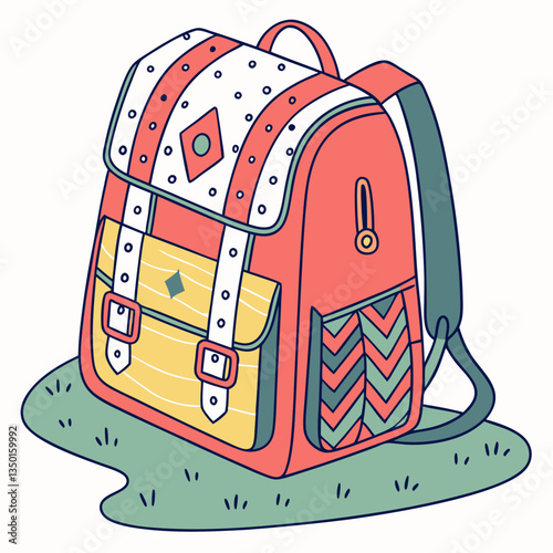 A backpack—also called knapsack, schoolbag, rucksack, pack, booksack, bookbag, haversack, packsack, or backsack—is, in its simplest frameless form, a fabric ...