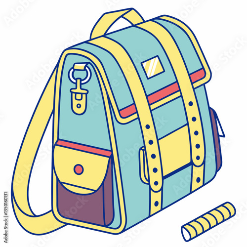 A backpack—also called knapsack, schoolbag, rucksack, pack, booksack, bookbag, haversack, packsack, or backsack—is, in its simplest frameless form, a fabric ...