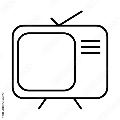 television line icon