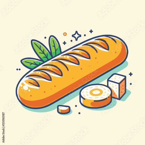 baguette, food, bread, bakery, breakfast, french, bun, meal, fresh, pastry, loaf, wheat, healthy, crust, tasty, nutrition, brown, isolated, flour, bake, organic, background, traditional, delicious, ce