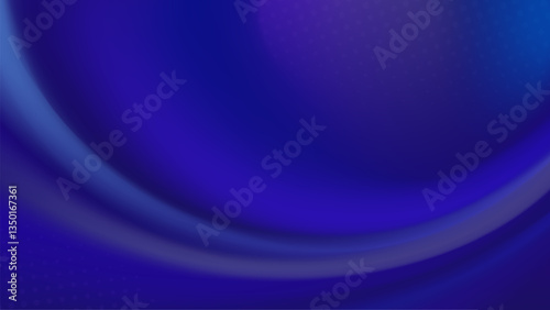 Abstract background with a swirling sapphire blue texture.