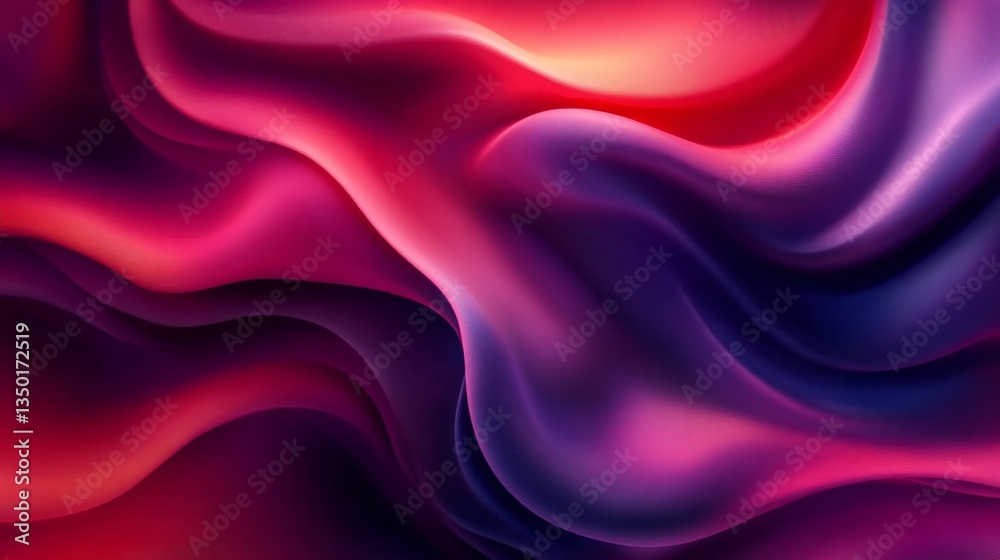 Fototapeta premium Abstract Purple and Pink Swirling Fluid Dynamic Background Wallpaper