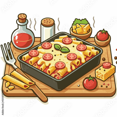 italian, food, sauce, pasta, cheese, dish, cuisine, ziti, tomato, plate, baked, meal, casserole, lunch, homemade, mozzarella, restaurant, basil, marinara, kitchen, dinner, parmesan, cooked, culture, t