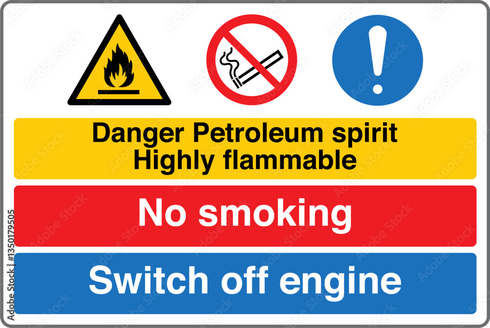 Fototapeta premium 09a 3 Panel Multi Message Saf...