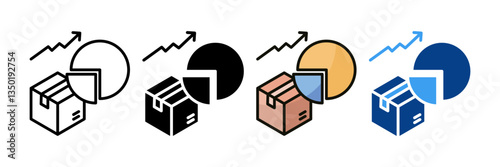Market Opportunity  Icon Set Multiple Style Collection