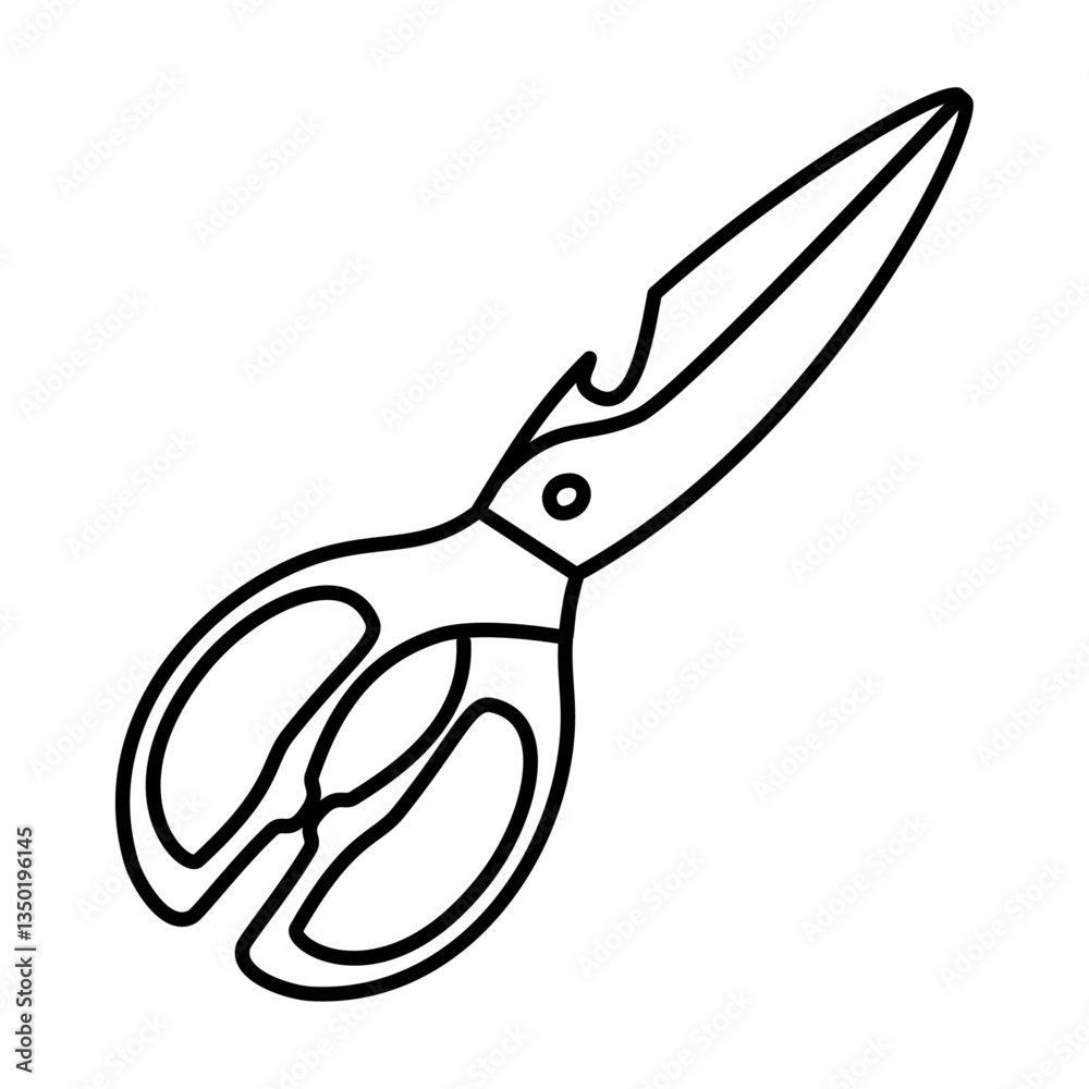 scissors outline illustration. scissors black line illustration
scissors outline illustration. scissors black line illustration