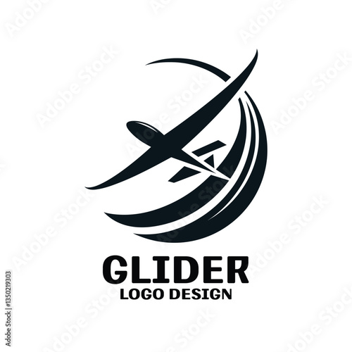 Glider Vector Logo Design