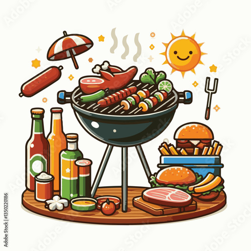 bbq, food, barbecue, grill, party, cooking, meat, picnic, grilling, summer, meal, grilled, cook, beef, cookout, hot, background, barbeque, steak, fire, backyard, pork, flame, delicious, smoke, outdoor