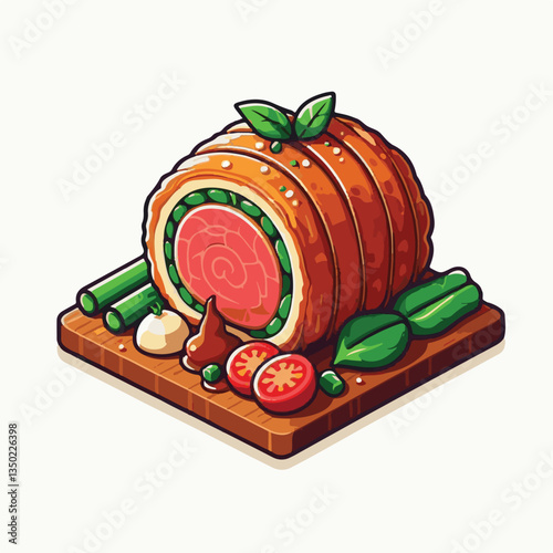 meat, food, traditional, slice, dinner, pastry, meal, beef, cooking, red, lunch, holiday, wellington, sauce, roasted, recipe, puff, cut, fillet, stuffed, steak, pie, christmas, tradition, ingredient, 